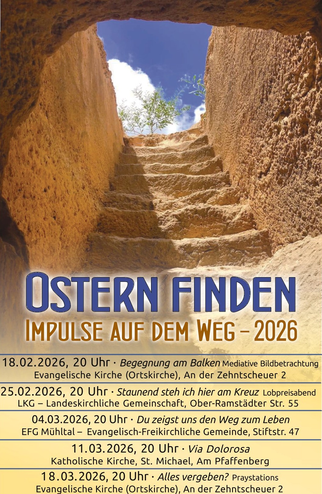 2026 Passionsandacht Plakat
